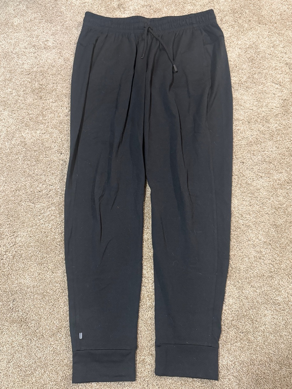 NOBULL Black Drawstring Joggers